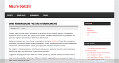 Desktop Screenshot of maurodonzelli.com