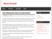 Tablet Screenshot of maurodonzelli.com